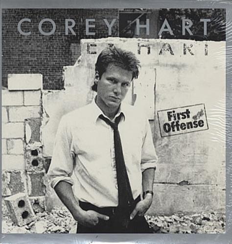 Corey Hart First Offense vinyl LP album (LP record) Canadian CORLPFI316648