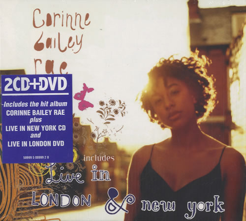 Corinne Bailey Rae Gift Pack 3-disc CD/DVD Set German CO33DGI496294