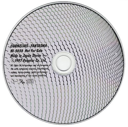 CORNELIUS FANTASMA プロモCD not for sale Cornelius (Jap) Fantasma Japanese Promo CD album (CDLP) (411527)