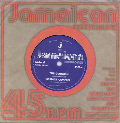 Cornell Campbell The Gorgon 7" vinyl single (7 inch record / 45) UK 9CC07TH778097