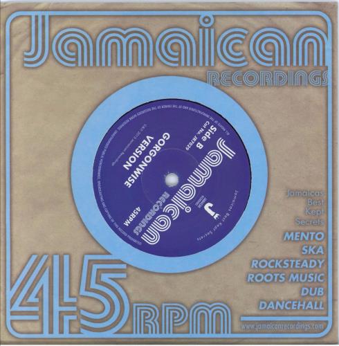 Cornell Campbell The Gorgon 7" vinyl single (7 inch record / 45) UK 9CC07TH778097