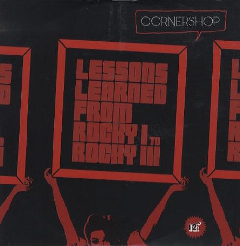 Cornershop Lessons Learned From Rocky l to Rocky lll 12" vinyl single (12 inch record / Maxi-single) UK CNP12LE207641