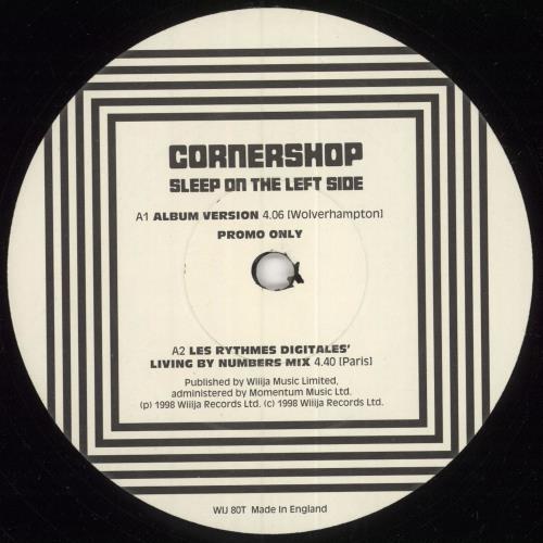 Cornershop Sleep On The Left Side 12" vinyl single (12 inch record / Maxi-single) UK CNP12SL749698