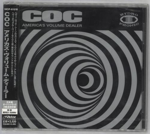 Corrosion Of Conformity America's Volume Dealer - Sealed CD album (CDLP) Japanese CRNCDAM719545