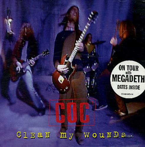 Corrosion Of Conformity Clean My Wounds CD single (CD5 / 5") Austrian CRNC5CL196604