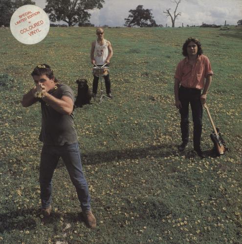 Cosmic Psychos Down On The Farm - Brown Vinyl 12" vinyl single (12 inch record / Maxi-single) Australian CPS12DO866212