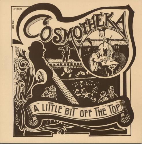 Cosmotheka A Little Bit Off The Top - Autographed vinyl LP album (LP record) UK I78LPAL691951