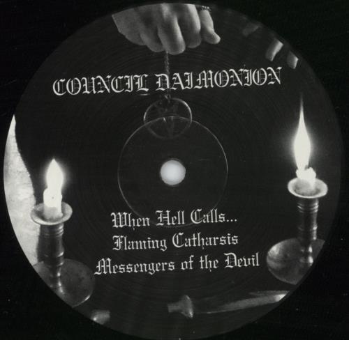 Council Daimonion When Hell Calls... 10" vinyl single (10 inch record) Dutch 9R-10WH865672