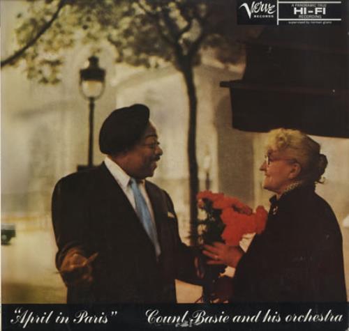 Count Basie April In Paris vinyl LP album (LP record) Japanese CUILPAP402642