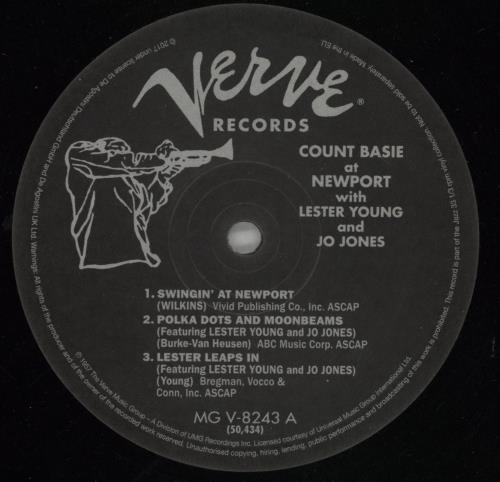 Count Basie At Newport - 180gm Vinyl + Booklet vinyl LP album (LP record) UK CUILPAT866478