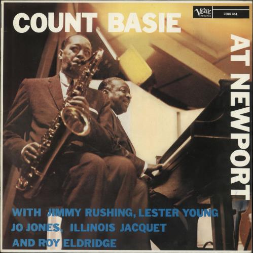 Count Basie At Newport vinyl LP album (LP record) French CUILPAT587420
