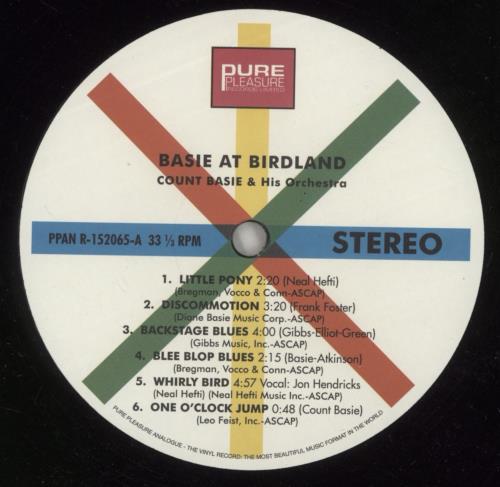 Count Basie Basie At Birdland 2-LP vinyl record set (Double LP Album) UK CUI2LBA869267