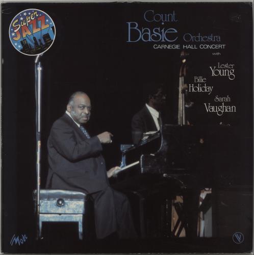 Count Basie Carnegie Hall Concert vinyl LP album (LP record) French CUILPCA670067