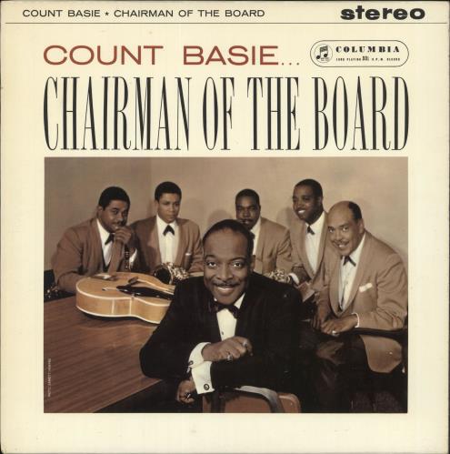 Count Basie Chairman Of The Board - 1st vinyl LP album (LP record) UK CUILPCH724389