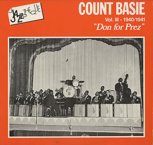Count Basie Don For Prez 2-LP vinyl record set (Double LP Album) French CUI2LDO404753