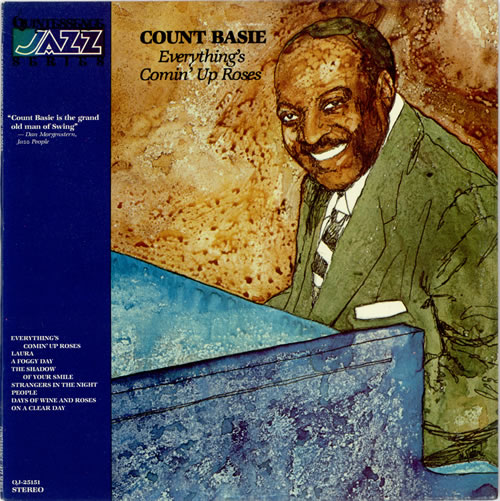 Count Basie Everything's Comin' Up Roses vinyl LP album (LP record) US CUILPEV469573