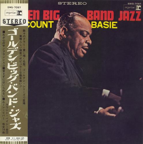 Count Basie Golden Big Band Jazz vinyl LP album (LP record) Japanese CUILPGO821763