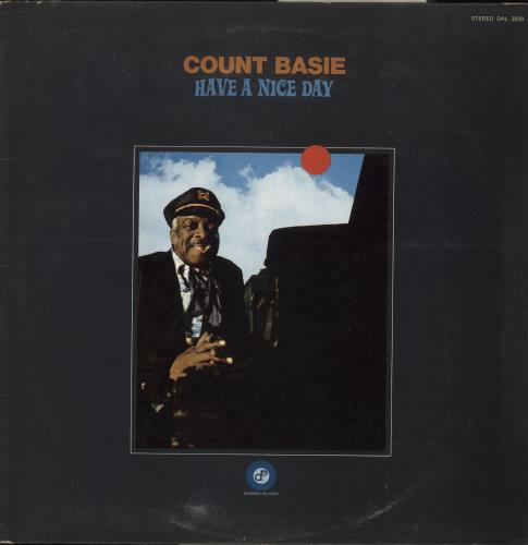 Count Basie Have A Nice Day vinyl LP album (LP record) UK CUILPHA746862