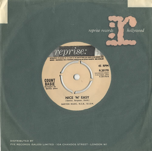 Count Basie I Can't Stop Loving You 7" vinyl single (7 inch record / 45) UK CUI07IC512878