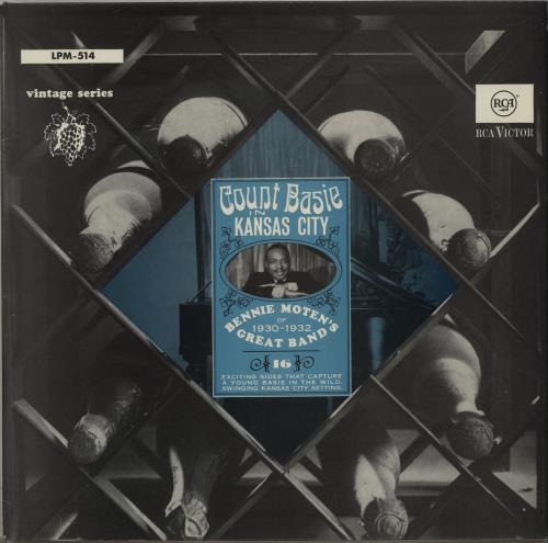 Count Basie In Kansas City vinyl LP album (LP record) German CUILPIN668241
