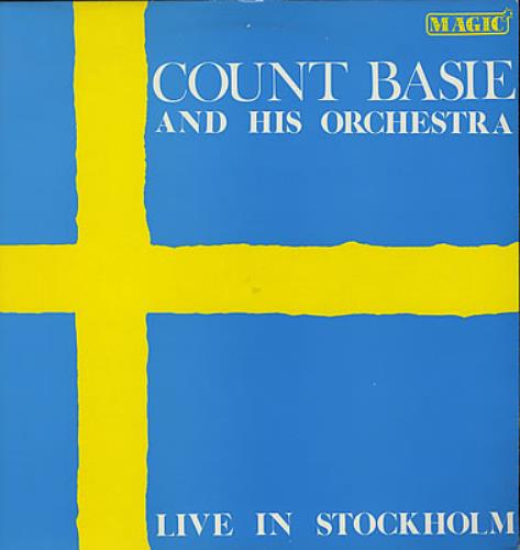 Count Basie Live In Stockholm vinyl LP album (LP record) UK CUILPLI382380