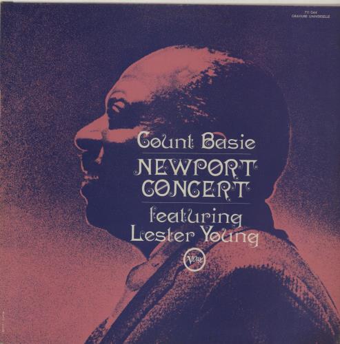 Count Basie Newport Concert vinyl LP album (LP record) French CUILPNE675917