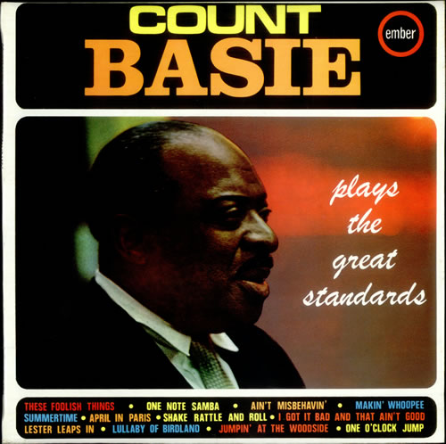 Count Basie Plays The Great Standards vinyl LP album (LP record) UK CUILPPL530751
