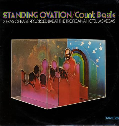 Count Basie Standing Ovation vinyl LP album (LP record) UK CUILPST363307