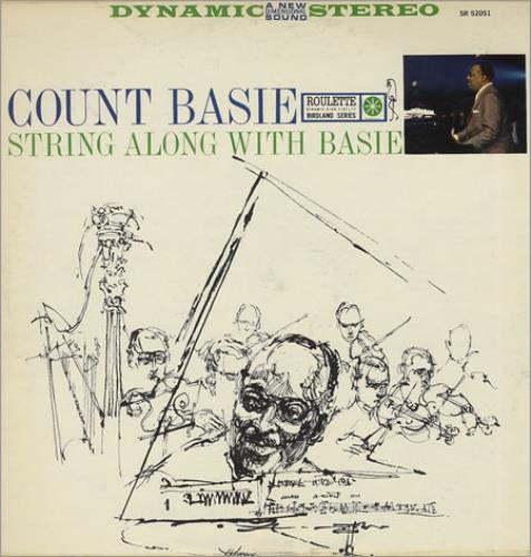 Count Basie String Along With Basie vinyl LP album (LP record) US CUILPST361129