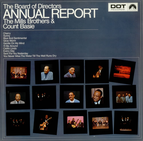 Count Basie The Board Of Directors Annual Report vinyl LP album (LP record) UK CUILPTH441876