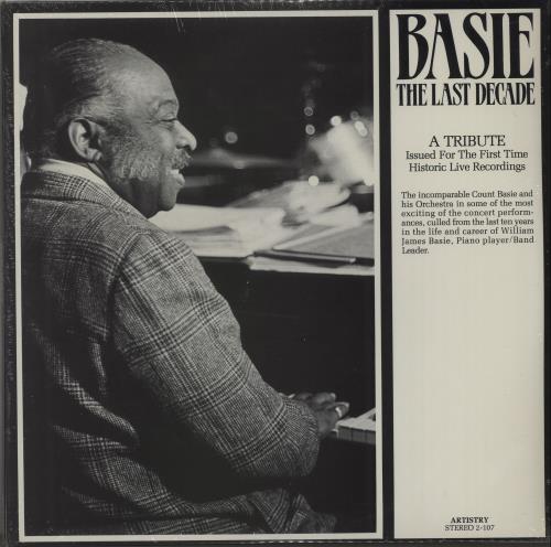 Count Basie The Last Decade - Sealed 2-LP vinyl record set (Double LP Album) US CUI2LTH668190