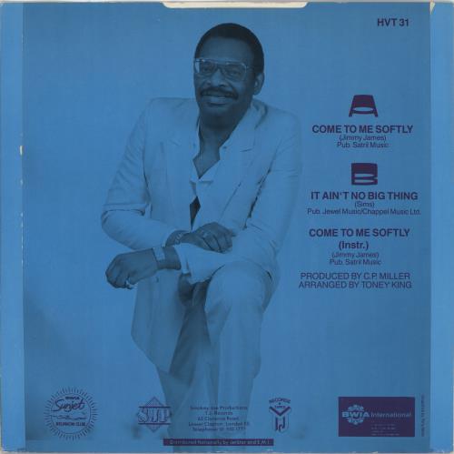 Count Prince Miller Come To Me Softly 12" vinyl single (12 inch record / Maxi-single) UK ZZ212CO765046