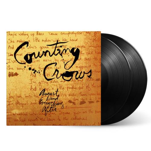 Counting Crows August And Everything After - 180 Gram Black Vinyl - Sealed 2-LP vinyl record set (Double LP Album) UK CNT2LAU851342