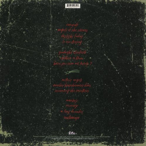 Counting Crows Recovering The Satellites - VG 2-LP vinyl record set (Double LP Album) US CNT2LRE856592