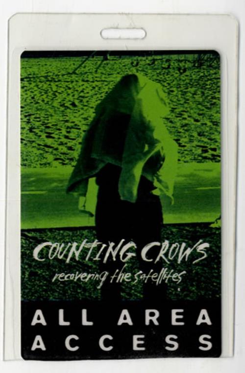 Counting Crows Recovering The Satellites tour pass UK CNTTPRE556840