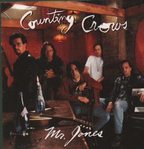 Counting Crows Mr Jones 7" vinyl single (7 inch record) UK CNT07MR164348