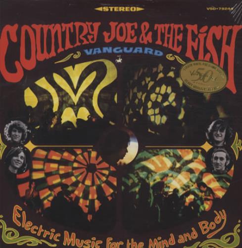 Country Joe & The Fish Electric Music For The Mind And Body - 180gm vinyl LP album (LP record) Italian CJFLPEL346443