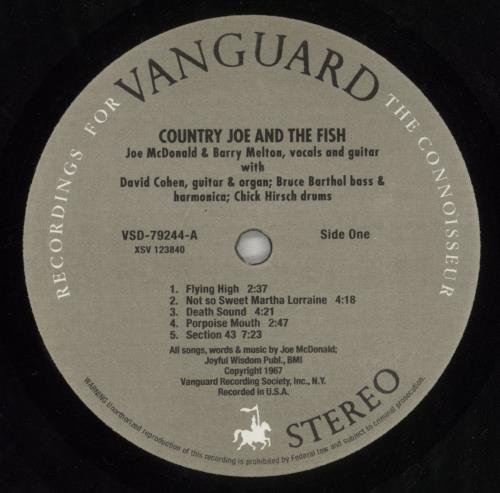 Country Joe & The Fish Electric Music For The Mind And Body - 180gm vinyl LP album (LP record) UK CJFLPEL730236