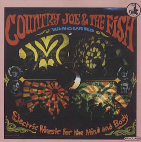 Country Joe & The Fish Electric Music For The Mind And Body CD album (CDLP) Swedish CJFCDEL332098