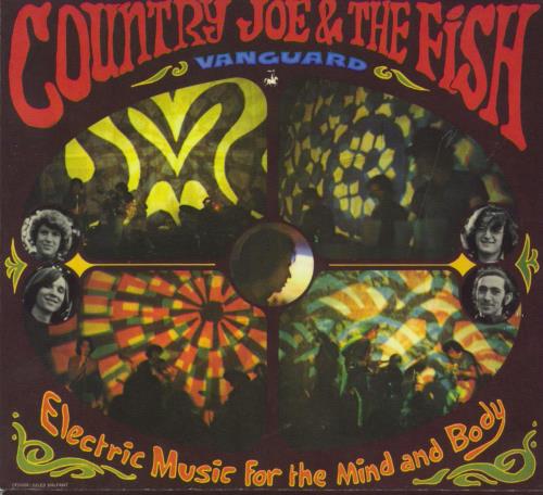 Country Joe & The Fish Electric Music For The Mind And Body 2 CD album set (Double CD) UK CJF2CEL805233