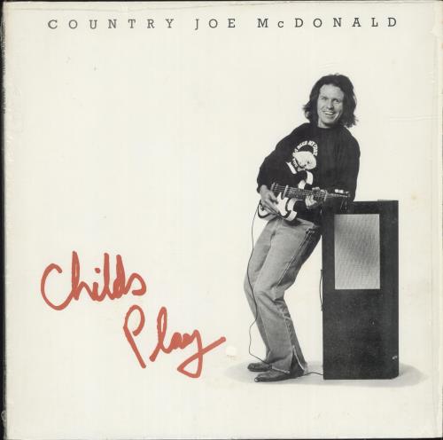Country Joe McDonald Childs Play vinyl LP album (LP record) US CJMLPCH699758