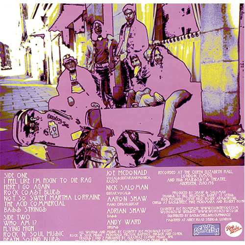 Country Joe McDonald Eat Flowers & Kiss Babies vinyl LP album (LP record) UK CJMLPEA409221