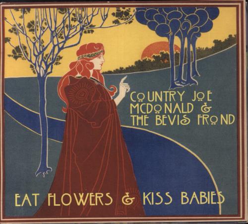 Country Joe McDonald Eat Flowers & Kiss Babies CD album (CDLP) UK CJMCDEA807447