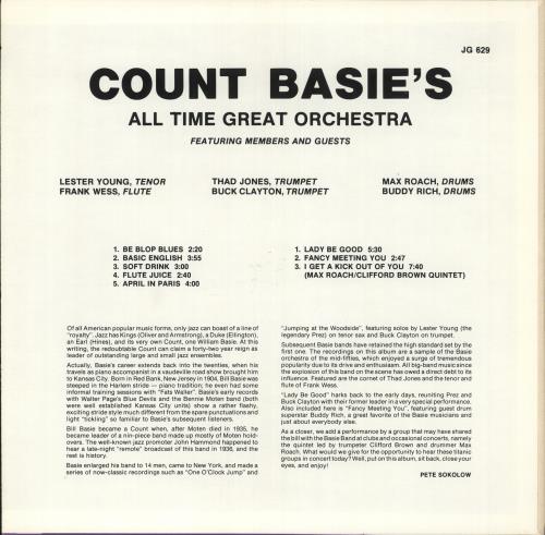 Count Basie Count Basie With His All-Time Great Orchestra Featuring Count Basie Count Basie With His All-Time Great Orchestra Featuring