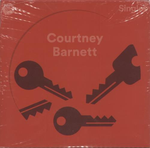 Courtney Barnett Spotify Singles - Red 7" vinyl single (7 inch record / 45) Australian F6U07SP716488