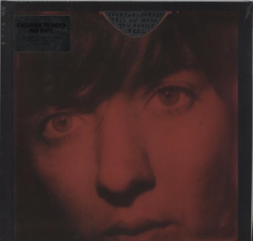Courtney Barnett Tell Me How You Really Feel - Red Vinyl vinyl LP album (LP record) UK F6ULPTE883889
