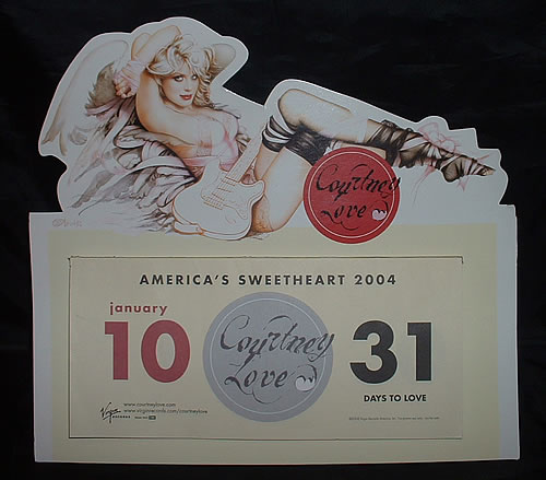 Courtney Love (Hole) America's Sweetheart memorabilia US COUMMAM332860