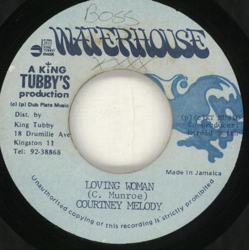 Courtney Melody Loving Woman 7" vinyl single (7 inch record / 45) Jamaican Q9W07LO716101