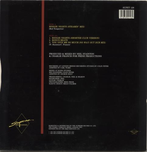 Cousin Rachel Boogie Nights 12" vinyl single (12 inch record / Maxi-single) UK EZU12BO718764