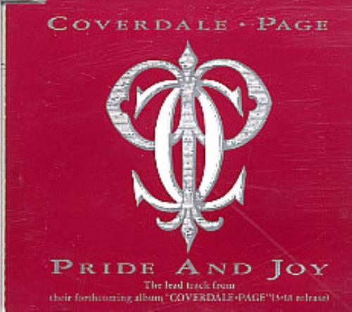 Coverdale Page Pride And Joy CD single (CD5 / 5") Japanese COVC5PR198461